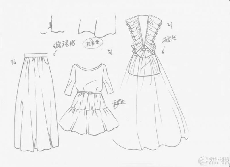 服裝款式圖 - Christian Dior2017秋冬RTW時裝發(fā)布秀