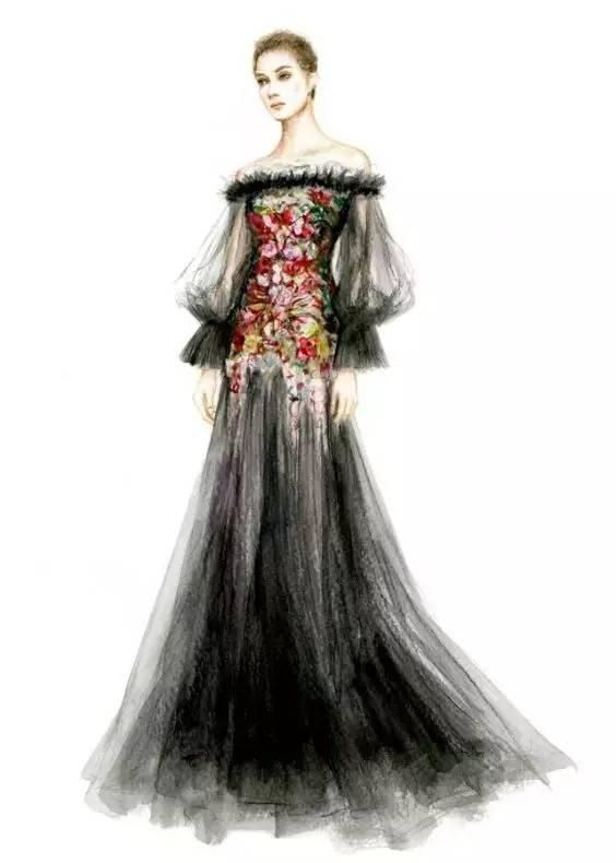 服裝設(shè)計(jì)師必備，時(shí)裝畫的前世今生